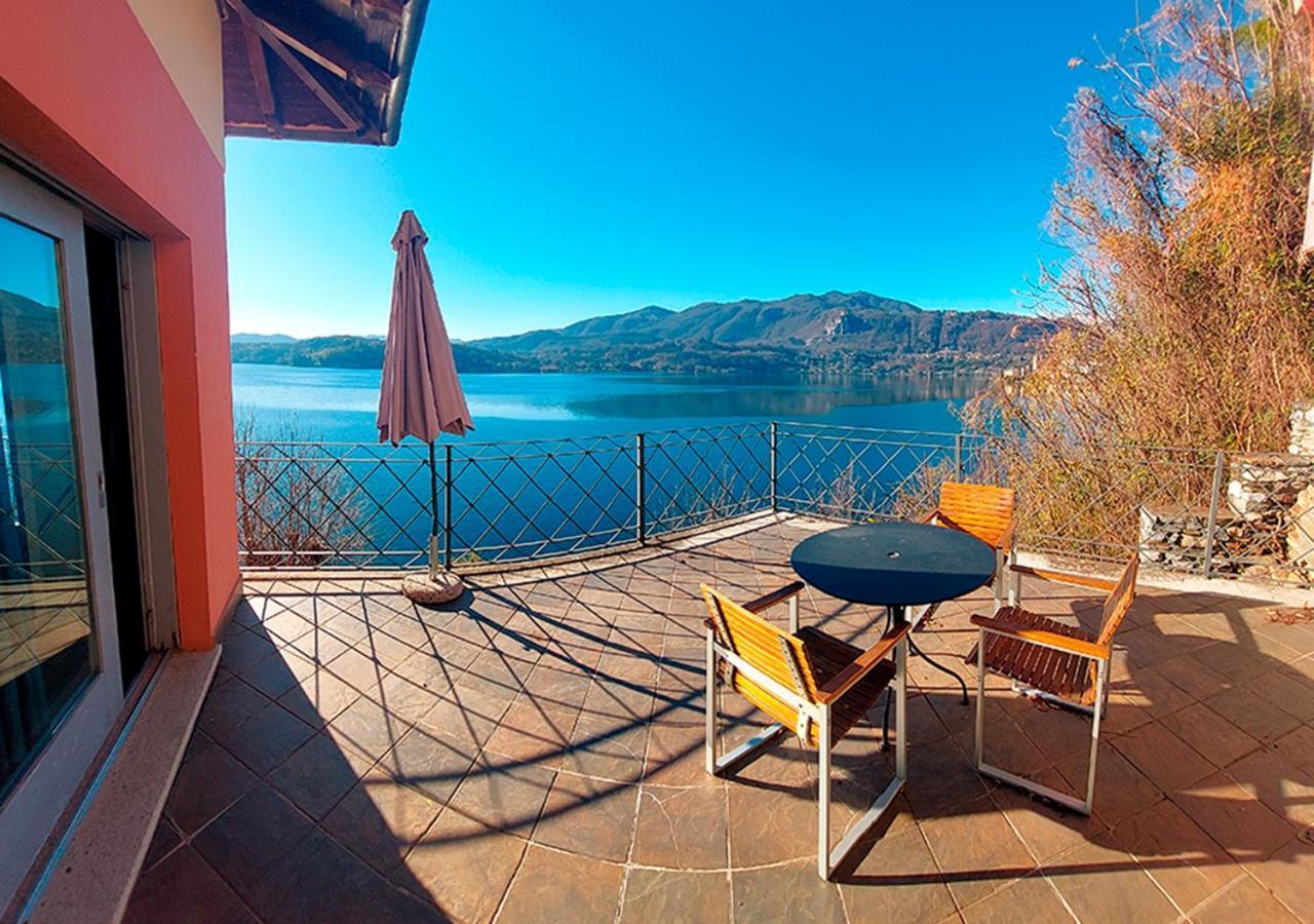 Casa Sul Lago Orta Orta San Giulio Exteriör bild
