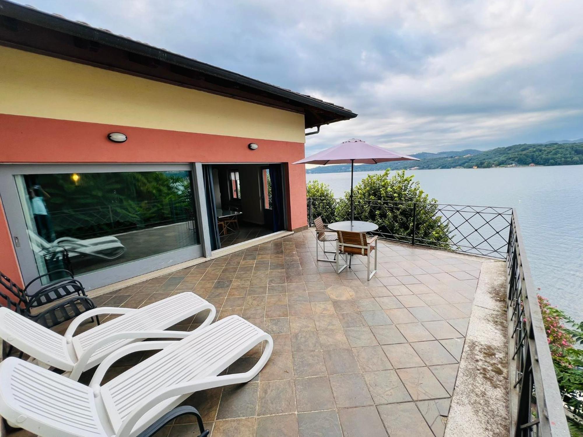 Casa Sul Lago Orta Orta San Giulio Exteriör bild
