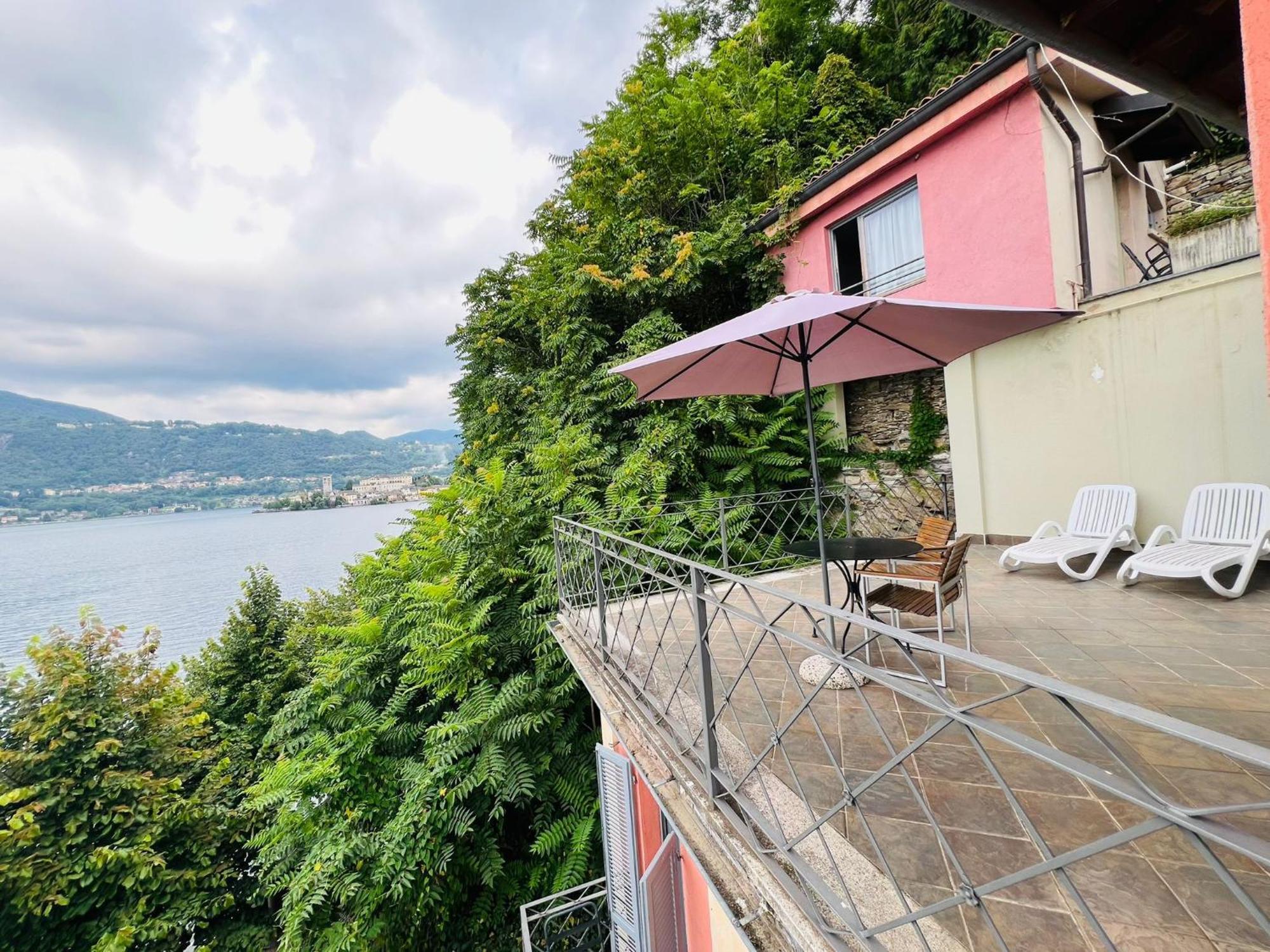 Casa Sul Lago Orta Orta San Giulio Exteriör bild
